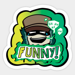 Fnf Garcello mod character graffiti Funny Sticker